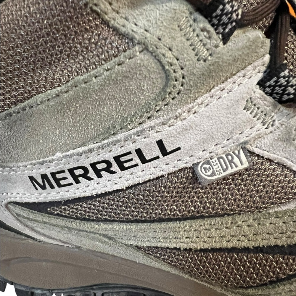 Merrell Athletic Shoes Brown and Black with High-Top Design - Picture 2 of 8